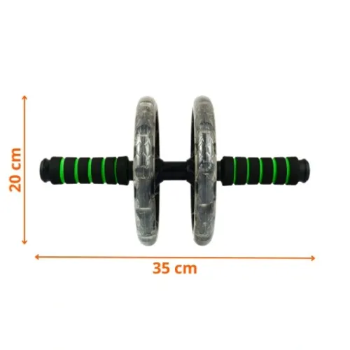 Kółko do ćwiczeń brzucha roller Majestic Sport na Arena.pl