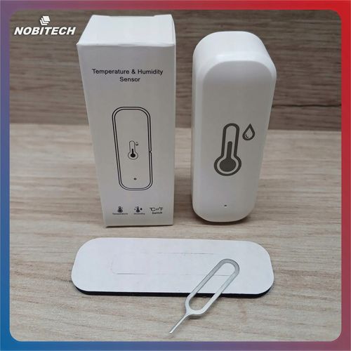 TERMOMETR CZUJNIK TEMPERATURY WILGOTNOŚCI HIGROMETR WIFI TUYA SMART na Arena.pl