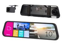 Rejestrator video BLACKBOX DVR F610 BLOW Lusterko ekran 10 + Kamera cofania