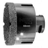 NEO OTWORNICA DIAMENTOWA 68mm M14 DO BETONU CERAMIKI GRESU KAMIENIA 55-315