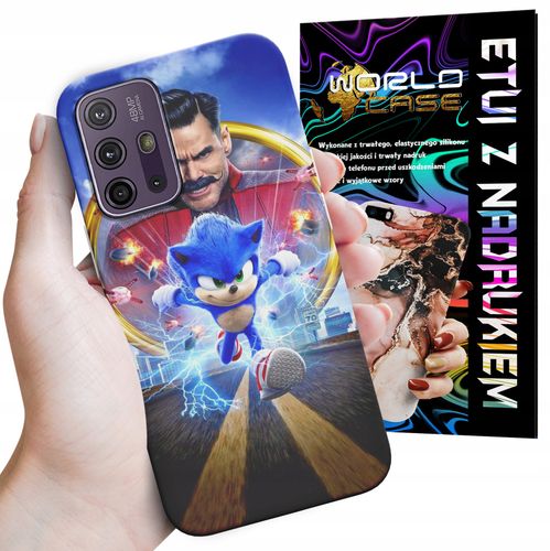 ETUI CASE DO MOTOROLA MOTO G10 POWER - SONIC SONIK WZORY Z BAJEK MARIO PLEC na Arena.pl