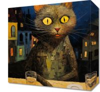 Obraz 30x30cm Nocny Obserwator