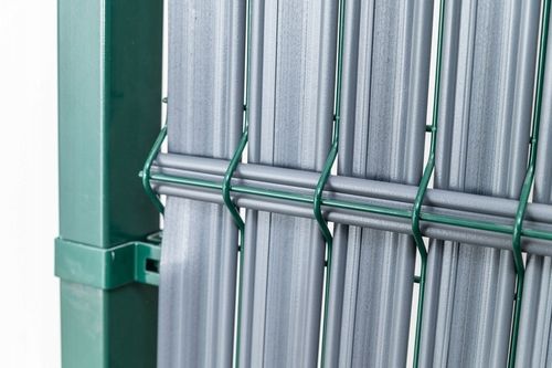 OSŁONA DO PANELI OGRODZENIOWYCH 123 x250 44/62 ANTRACYT Cały kpl+instrukcja na Arena.pl