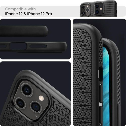 SPIGEN LIQUID AIR IPHONE 12/12 PRO MATTE BLACK na Arena.pl