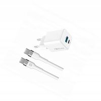 Szybka ładowarka GaN 20W 2 wejścia długim z kablem 2m do Xiaomi Redmi 10 5G