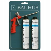 KLEJ do styropianu EPS XPS pianoklej 2szt + PISTOLET do pianokleju ZESTAW