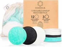 15 x PŁATEK PŁATKI PODKŁADKI DO DEMAKIJAŻU DO TWARZY NATURALNE ORGANICZNE