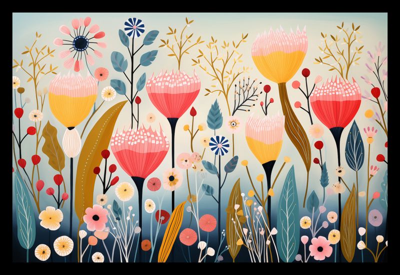 Plakat 30x20cm Ogród Marzeń zdjęcie 2