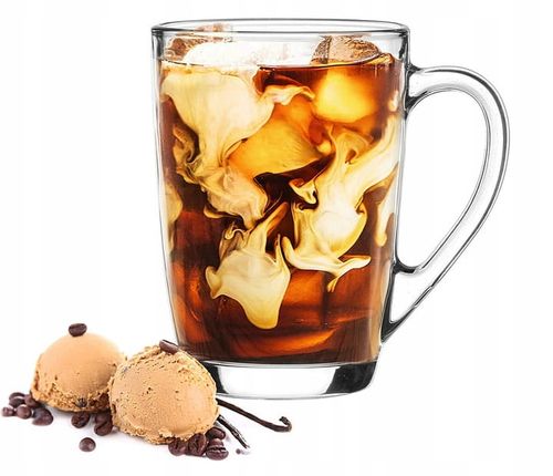 6x szklanki kubki z uchem do kawy latte herbaty Ala 300ml na Arena.pl