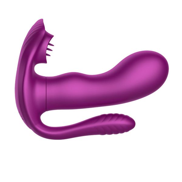 Tongue triple Stimulator PURPLE zdjęcie 1