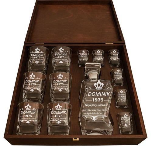 Zestaw Karafka na 18 30 40 50 Urodziny PREZENT na Arena.pl