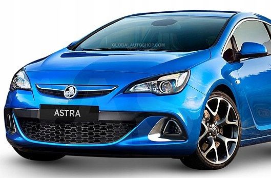 Holden Astra Coupe - Chromowane Listwy Grill Chrom Atrapy Zderzaka Tuning zdjęcie 1