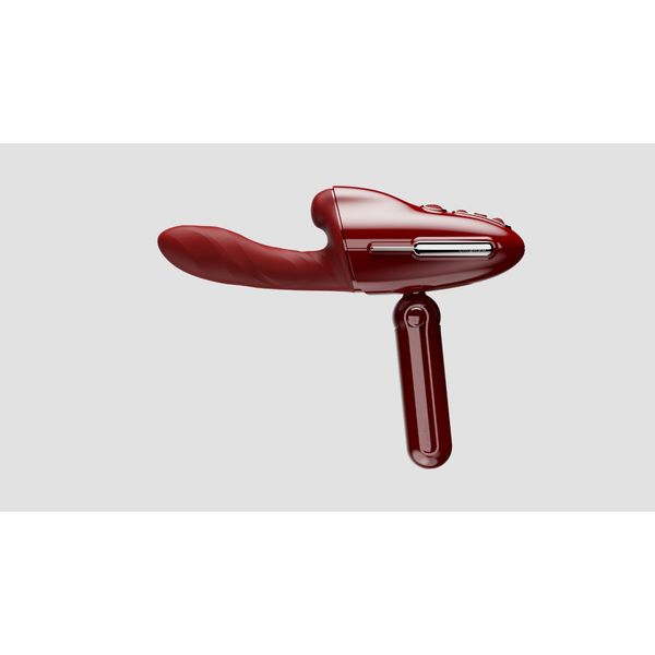 Qingnan No.9 Handheld Vibrating and Rotating Thruster Set Red zdjęcie 10