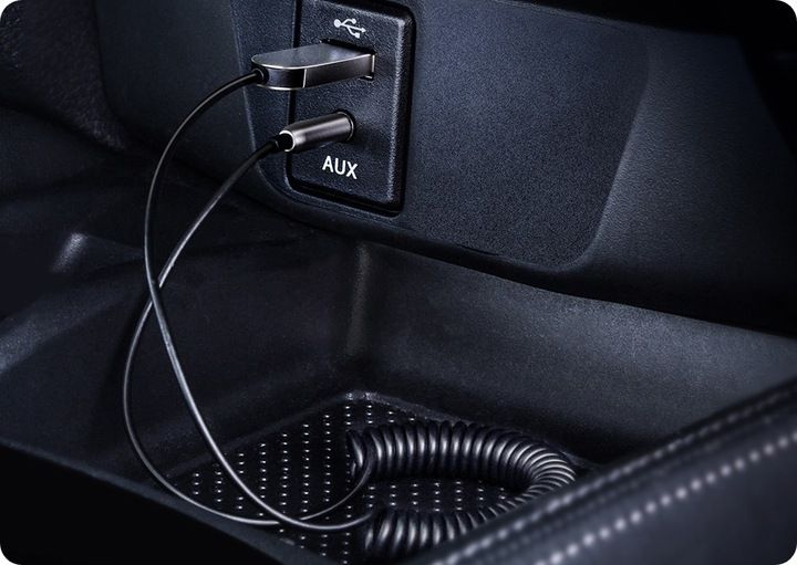 BASEUS TRANSMITER ADAPTER ODBIORNIK AUDIO BLUETOOTH AUX DO SAMOCHODU zdjęcie 3