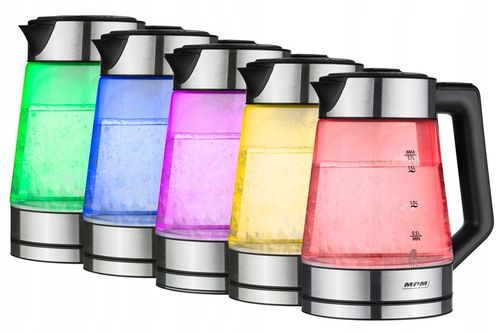 Czajnik elektryczny bezprzewodowy regulacja temperatury szklany MPM MCZ-116 na Arena.pl