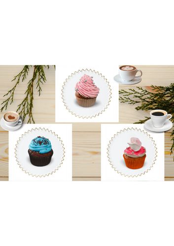 Talerz sałatkowy, przystawkowy Rader PORCELANA Ø 22 cm na Arena.pl