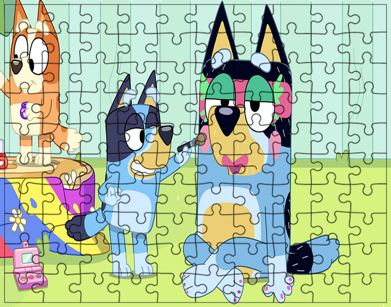 Puzzle Bluey zdjęcie 1