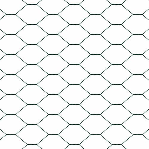 Ogrodzenie z słupkami Zielony 1.5 x 50 m Stal na Arena.pl