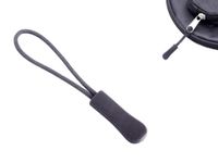 Zawieszka do zamka błyskawicznego CIEMNO SZARA