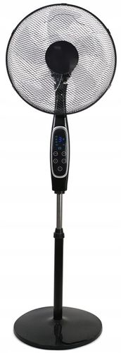 Wentylator 60W podłogowy Blow czarny + pilot na Arena.pl