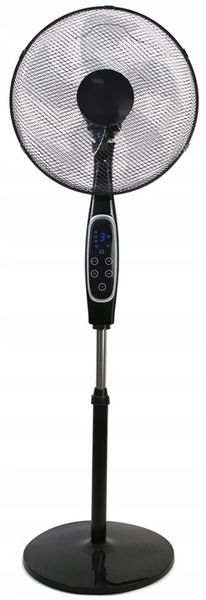 Wentylator 60W podłogowy Blow czarny + pilot zdjęcie 2