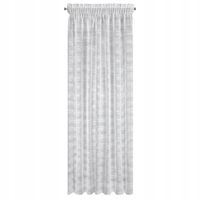 Firana gotowa na taśmie ASTERA 140x270 Eurofirany biała