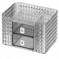 Szkatułka szufladki na kosmetyki biżuterię do łazienki na biurko