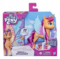 F3873 Figurka Hasbro My Little Pony Sunny STARSCOUT z modną wstążką