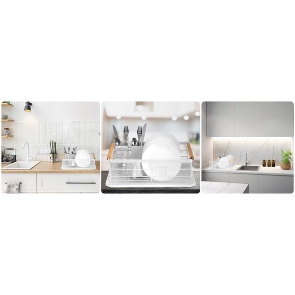 Suszarka do naczyń MS-600 Massido biała zdjęcie 8