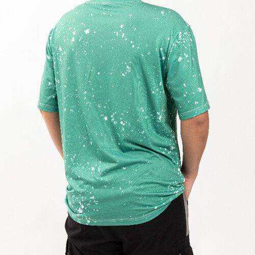 Koszulka Cotton-Like Bleached Starry Green do sublimacji S zdjęcie 5