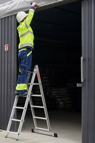 Rusztowanie aluminiowe 2x6 podest roboczy składany drabina 3w1 BAULICH na Arena.pl