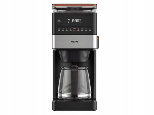 Ekspres przelewowy z wbudowanym stalowym młynkiem KRUPS Grind&BrewXL KM8428 na Arena.pl