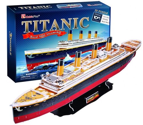 Puzzle 3D Statek Titanic Zestaw Xl 113El 0110 na Arena.pl