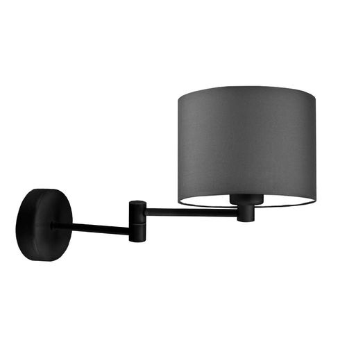 Złoty kinkiet na wysięgniku do sypialni BRAGE na Arena.pl