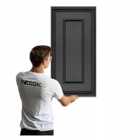 Sztukateria CZARNA Ścienne Panele Sufitowe 3D Boazeria 100x50 Rama 0,5m2