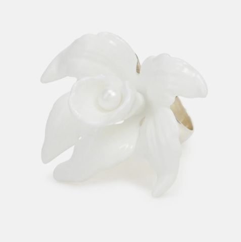 La Manso FLOWER RING Pierścionek r.M zdjęcie 1