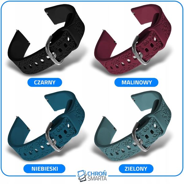 Pasek do Amazfit GTS 2 3 4 2e 42mm 2e mini Neo Zepp E Circle Square Mibro zdjęcie 5