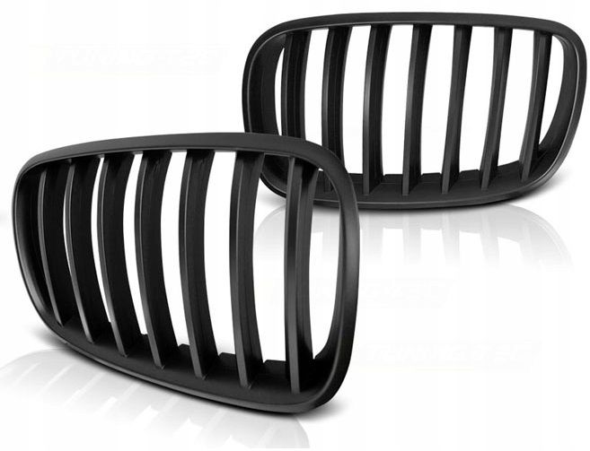 GRILL NERKI BMW X5 E70 X6 E71 08- BLACK zdjęcie 1