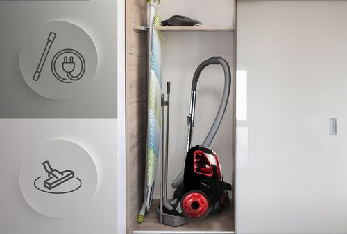 ODKURZACZ BEZWORKOWY CYKLONOWY DOMOWY HEPA TURBOSZCZOTKA LEKKI MOCNY na Arena.pl