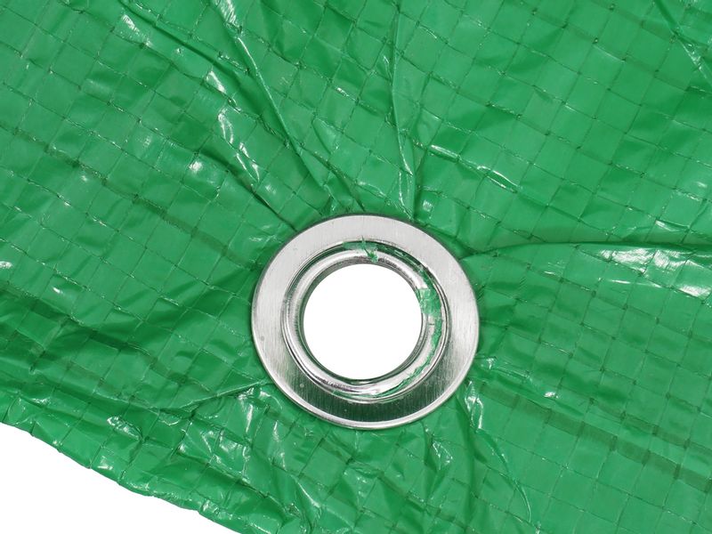 PLANDEKA UNIWERSALNA 4x5 M ZIELONA VERKE V50003 60 g/m WZMACNIANE NAR zdjęcie 7