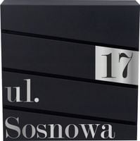 SKRZYNKA NA LISTY POCZTOWA TWÓJ NUMER DOMU ADRES PERSONALIZACJA