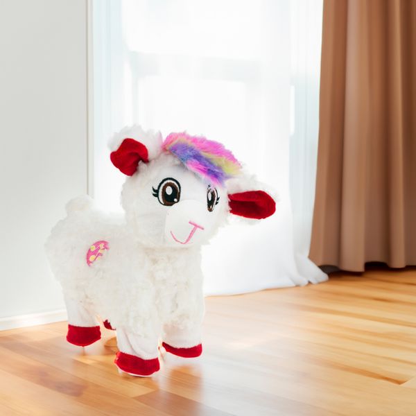 ALPAKA INTERAKTYWNA TAŃCZĄCA GRAJĄCA MASKOTKA DLA DZIECI LAMA zdjęcie 8