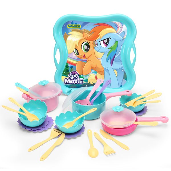 WADER 26070 MY LITTLE PONY TACA Z NACZYNIAMI zdjęcie 4