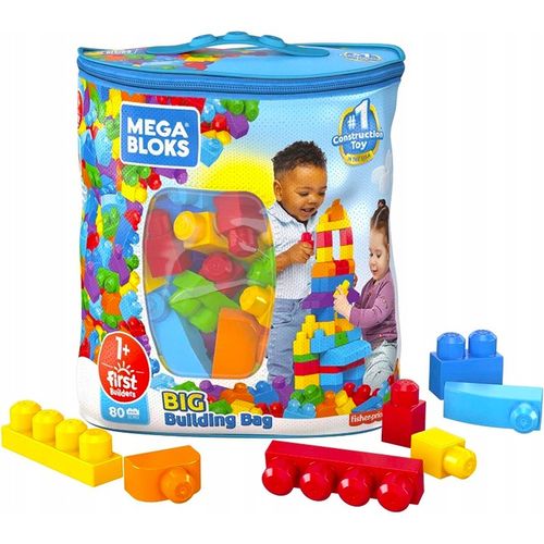 FISHER PRICE KLOCKI MEGA BLOKS 80 ELEMENTÓW 1+ na Arena.pl