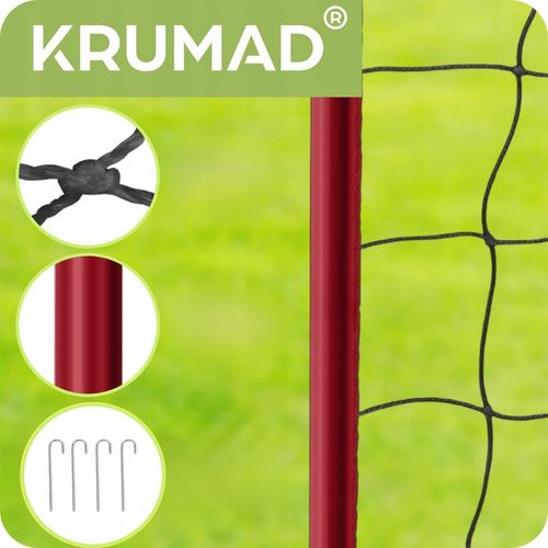 BRAMKA PIŁKARSKA DO PIŁKI NOŻNEJ DLA DZIECI STABILNA ŚLEDZIE 240x150x90 cm na Arena.pl