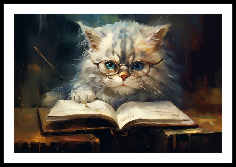 Plakat 60x40cm Ucz Się Ucz zdjęcie 3