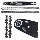 Prowadnica 18""/45cm + 2 łańcuchy kraft&dele KD10153