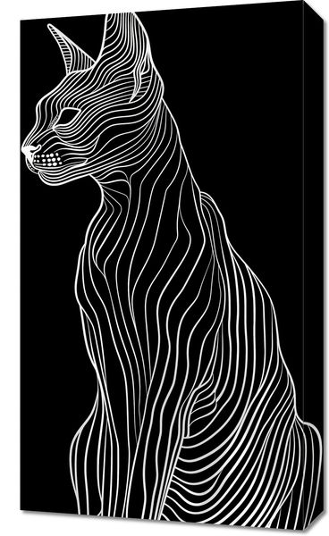 Obraz 40x70cm Minimalny Kontur zdjęcie 1