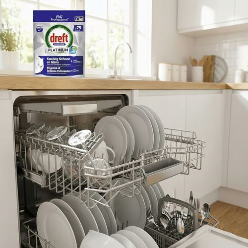 dreft professional kapsułki do zmywarki platinum all in one regular 75 szt. na Arena.pl