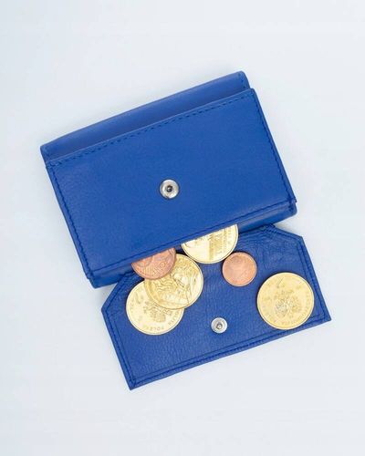 mały portfel damski na zatrzask ze skóry naturalnej - rovicky na Arena.pl